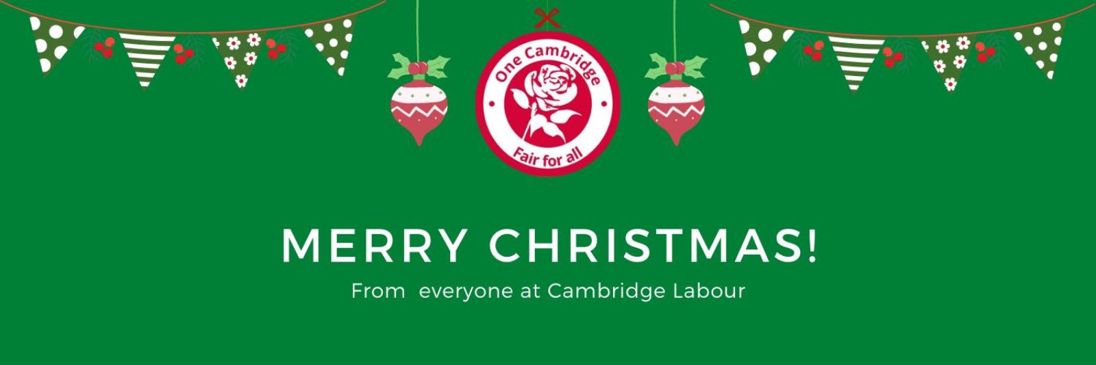 Merry Christmas message from Cambridge Labour