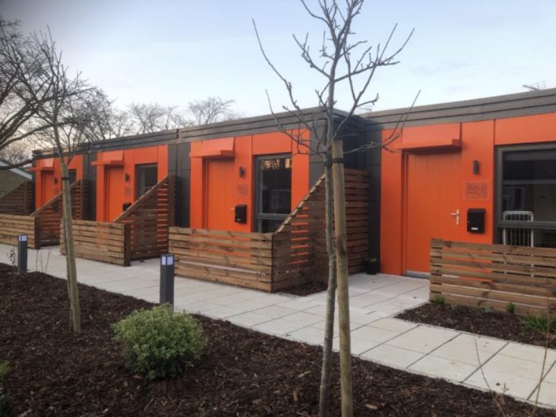 Modular homes on Janet Jones Walk