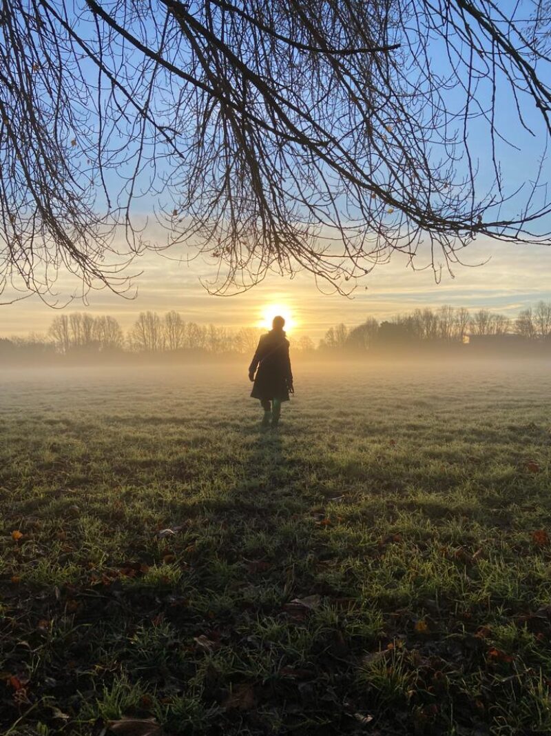 Arbury County Councillor, Hilary Cox Condron, on Stourbridge Common