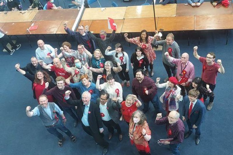 Cambridge Labour team (photo attributed to Cambridge News)