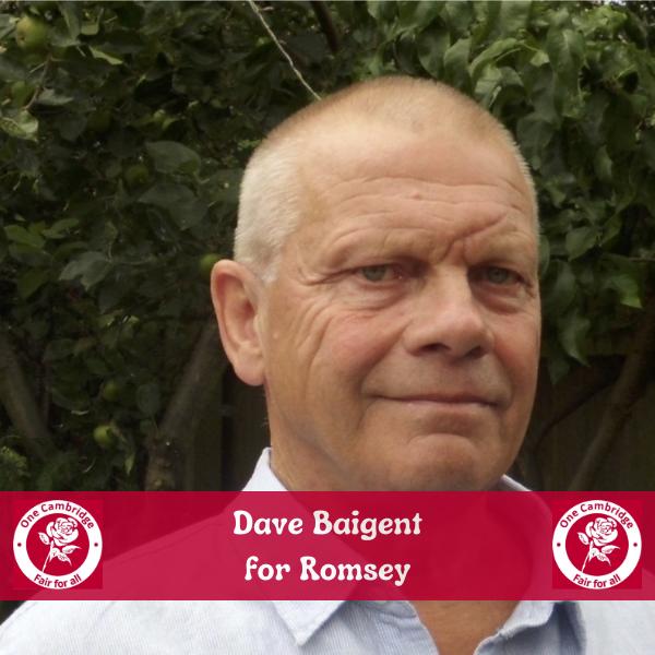 Dave Baigent for Romsey - City Councillor and Candidate for Romsey